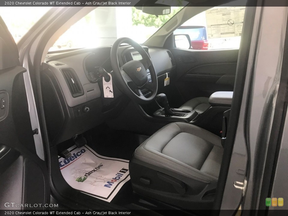 Ash Gray/Jet Black Interior Front Seat for the 2020 Chevrolet Colorado WT Extended Cab #134667419