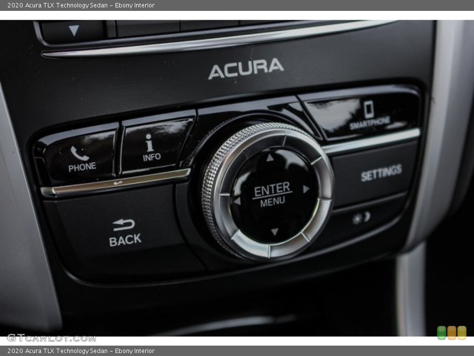 Ebony Interior Controls for the 2020 Acura TLX Technology Sedan #134671082