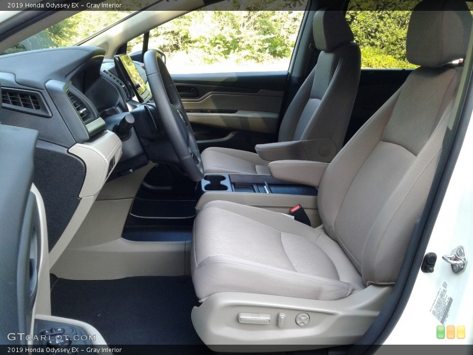 Gray Interior Front Seat for the 2019 Honda Odyssey EX #134674517