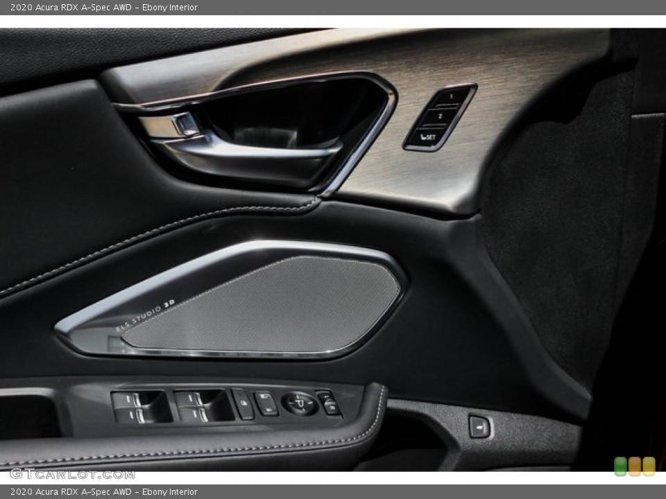 Ebony Interior Door Panel for the 2020 Acura RDX A-Spec AWD #134677025