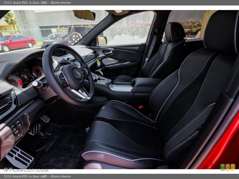 Ebony Interior Front Seat for the 2020 Acura RDX A-Spec AWD #134677133