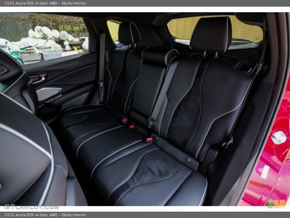 Ebony Interior Rear Seat for the 2020 Acura RDX A-Spec AWD #134677220