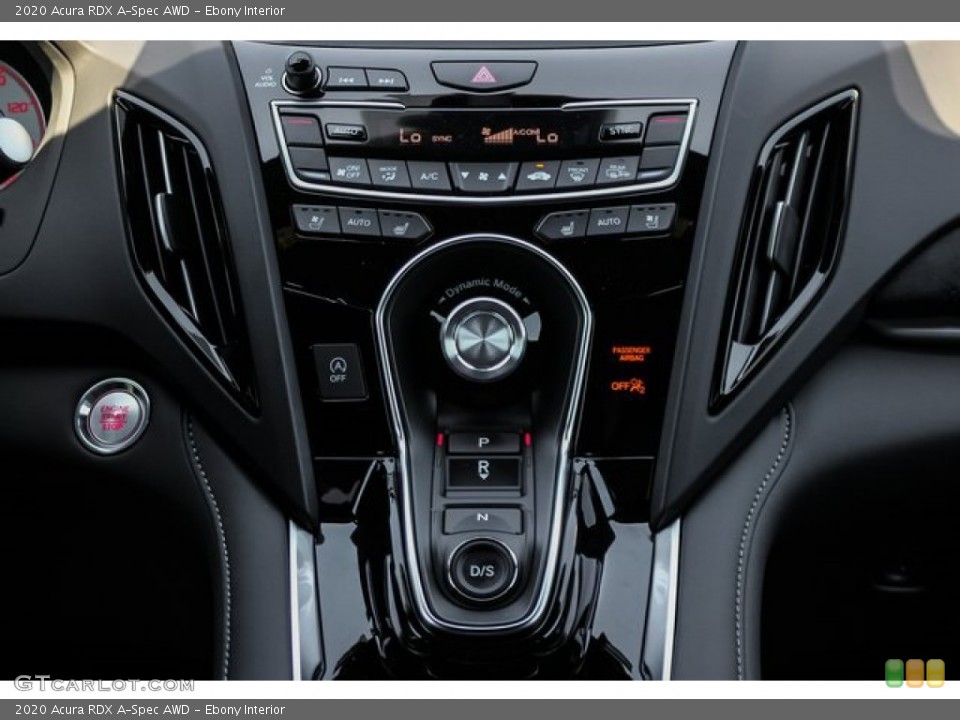 Ebony Interior Controls for the 2020 Acura RDX A-Spec AWD #134677439