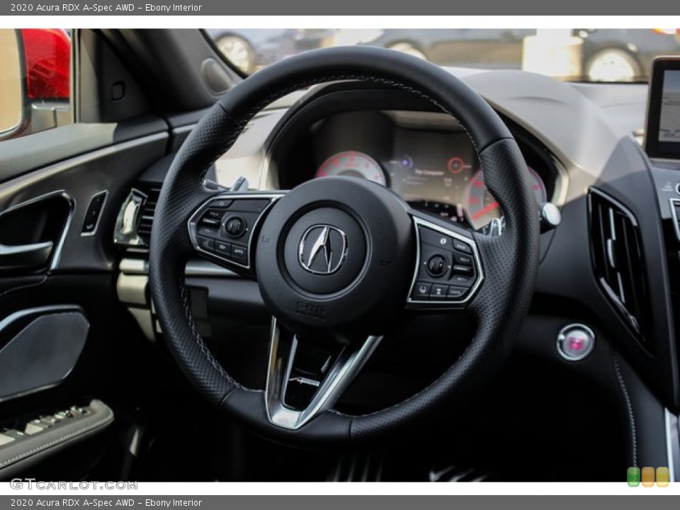 Ebony Interior Steering Wheel for the 2020 Acura RDX A-Spec AWD #134677478
