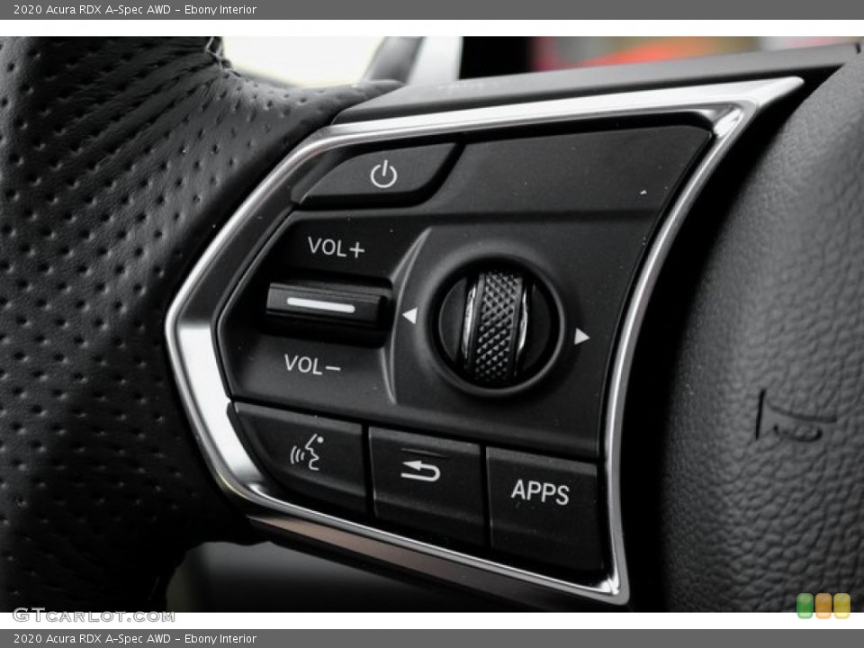 Ebony Interior Steering Wheel for the 2020 Acura RDX A-Spec AWD #134677592