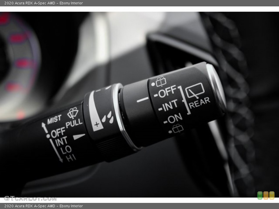 Ebony Interior Controls for the 2020 Acura RDX A-Spec AWD #134677604