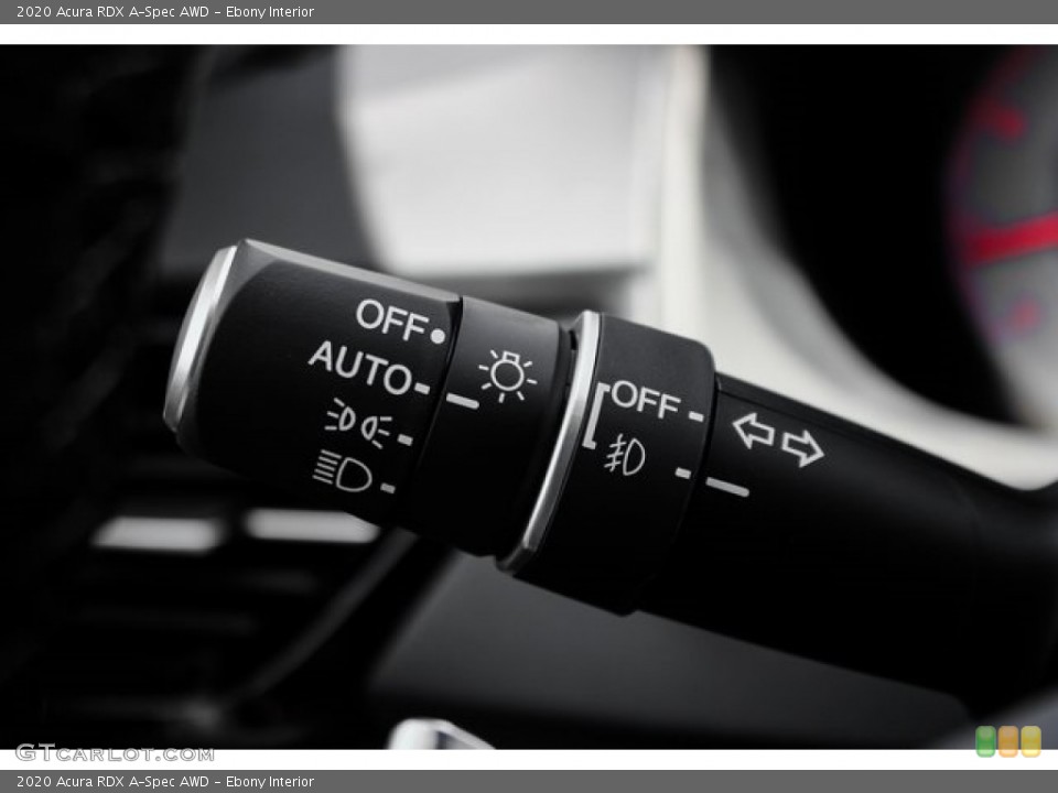 Ebony Interior Controls for the 2020 Acura RDX A-Spec AWD #134677622