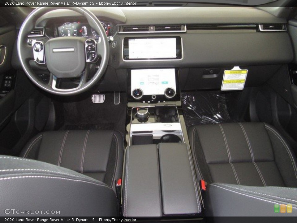 Ebony/Ebony Interior Dashboard for the 2020 Land Rover Range Rover Velar R-Dynamic S #134687664