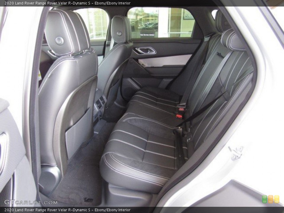Ebony/Ebony Interior Rear Seat for the 2020 Land Rover Range Rover Velar R-Dynamic S #134687679