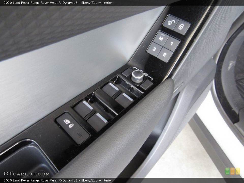 Ebony/Ebony Interior Controls for the 2020 Land Rover Range Rover Velar R-Dynamic S #134688105