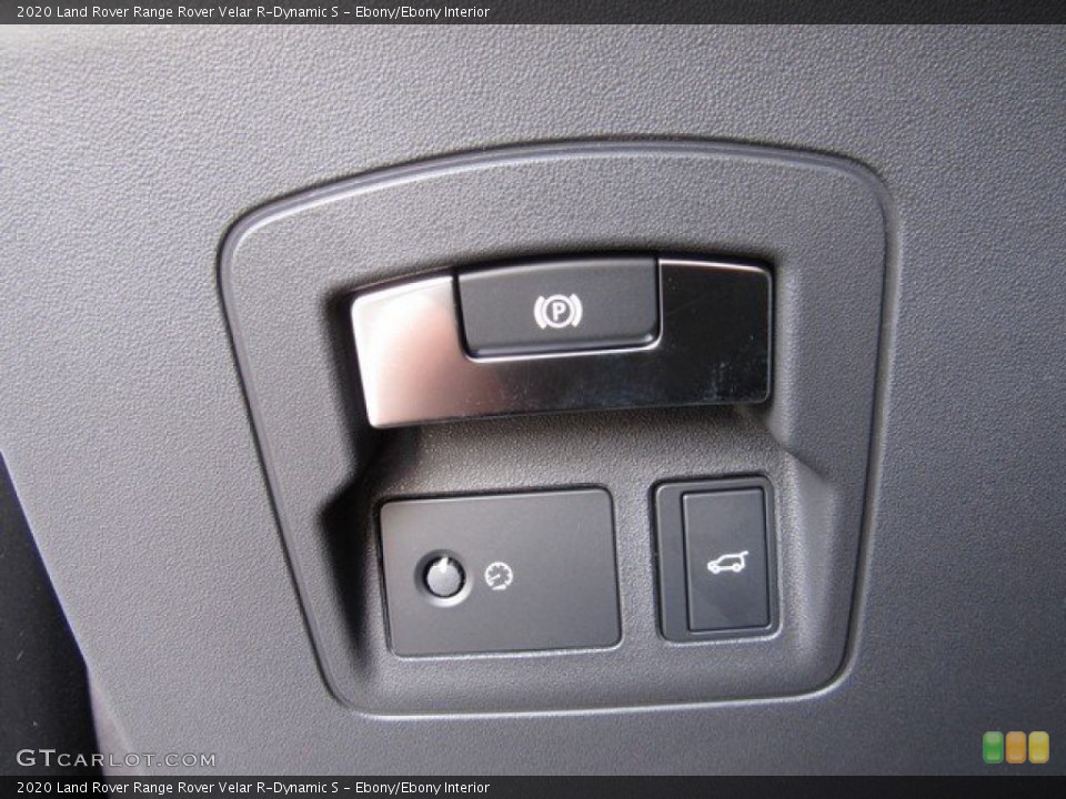 Ebony/Ebony Interior Controls for the 2020 Land Rover Range Rover Velar R-Dynamic S #134688141