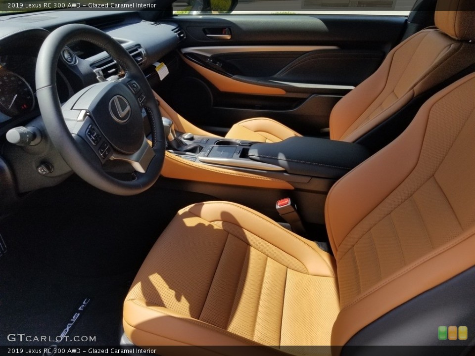 Glazed Caramel 2019 Lexus RC Interiors