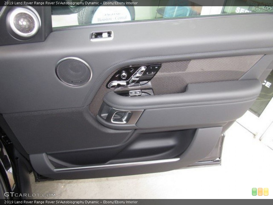 Ebony/Ebony Interior Door Panel for the 2019 Land Rover Range Rover SVAutobiography Dynamic #134688735