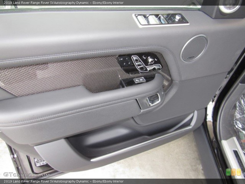 Ebony/Ebony Interior Door Panel for the 2019 Land Rover Range Rover SVAutobiography Dynamic #134688843