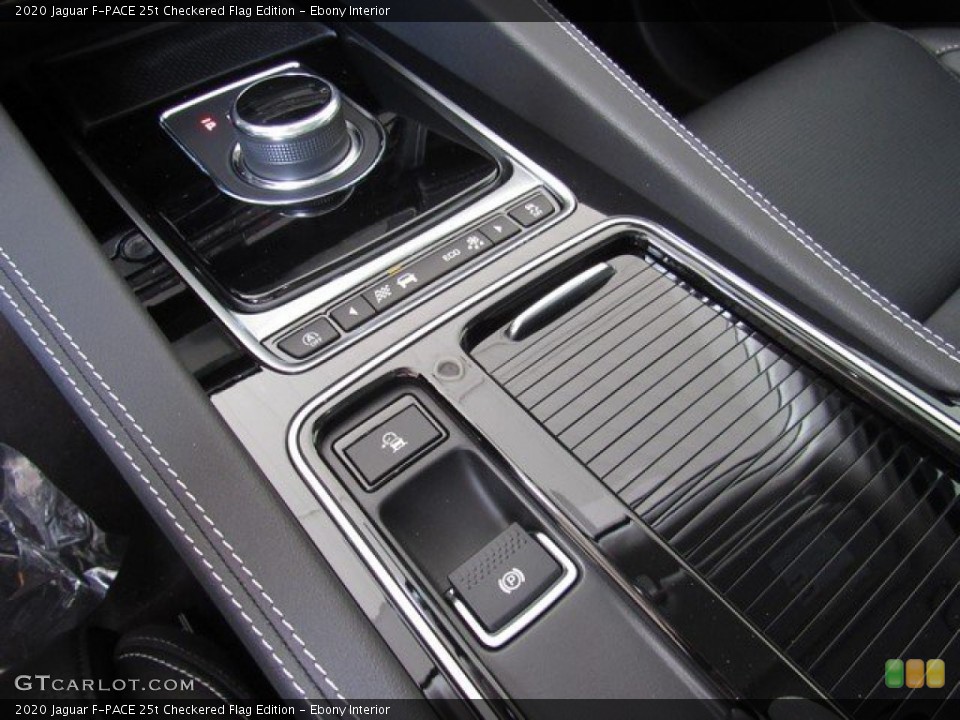 Ebony Interior Transmission for the 2020 Jaguar F-PACE 25t Checkered Flag Edition #134689017
