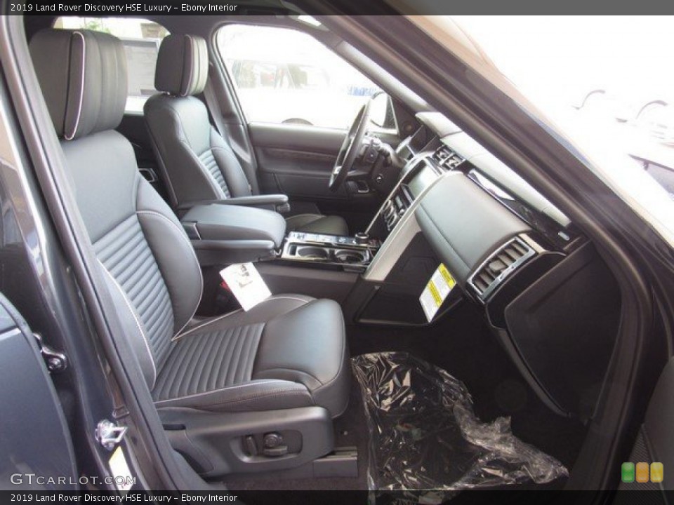 Ebony 2019 Land Rover Discovery Interiors