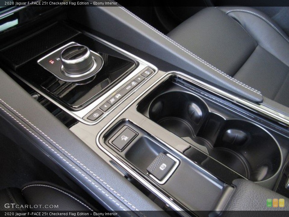 Ebony Interior Transmission for the 2020 Jaguar F-PACE 25t Checkered Flag Edition #134689434