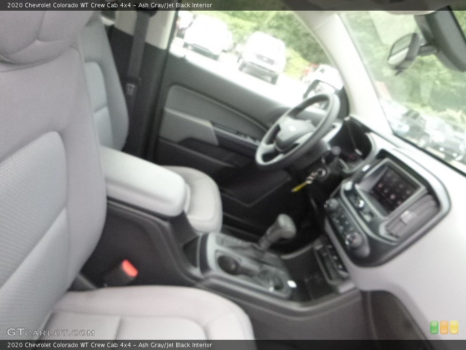 Ash Gray/Jet Black Interior Front Seat for the 2020 Chevrolet Colorado WT Crew Cab 4x4 #134691096