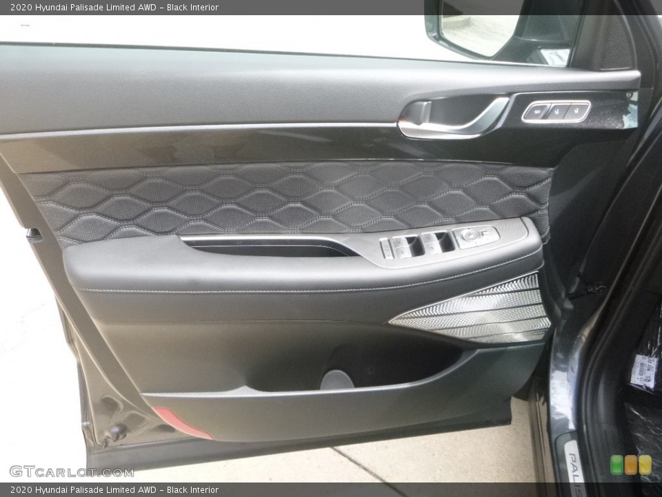 Black Interior Door Panel for the 2020 Hyundai Palisade Limited AWD #134693322