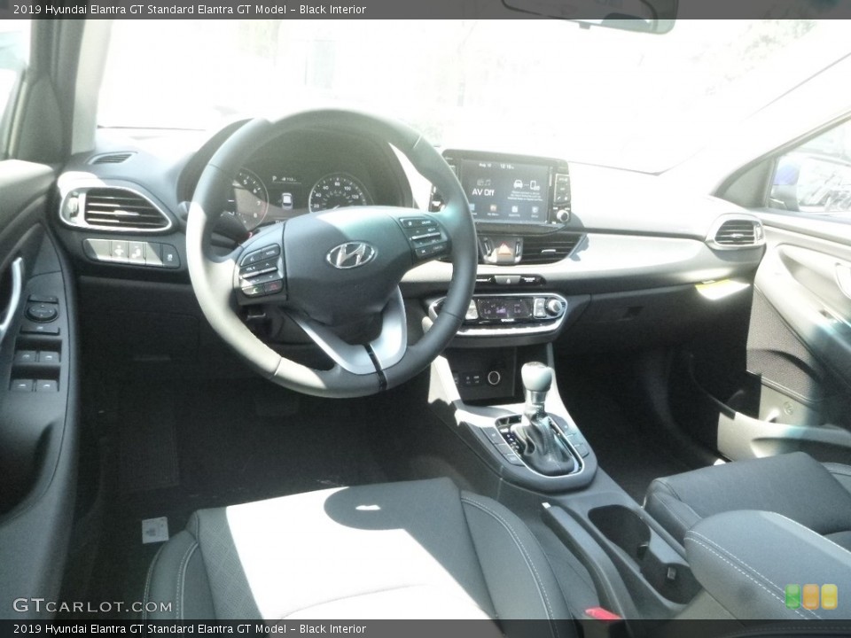 Black Interior Dashboard for the 2019 Hyundai Elantra GT  #134694675