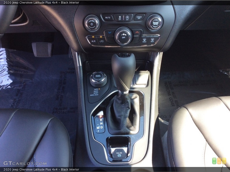 Black Interior Transmission for the 2020 Jeep Cherokee Latitude Plus 4x4 #134697129