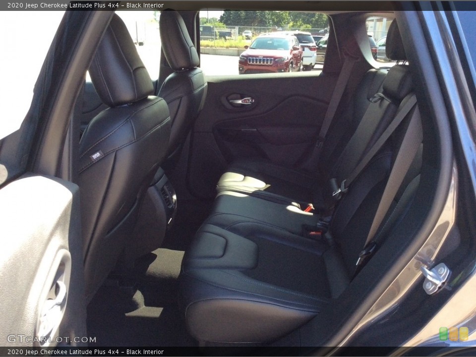 Black Interior Rear Seat for the 2020 Jeep Cherokee Latitude Plus 4x4 #134697234