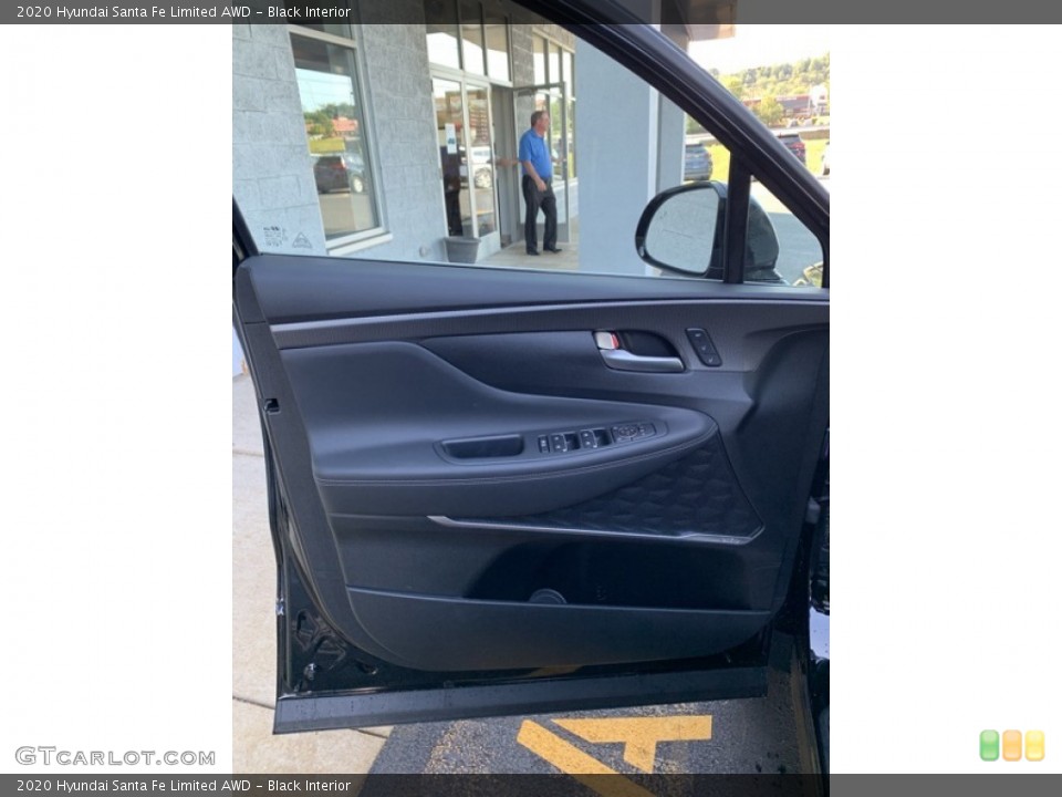 Black Interior Door Panel for the 2020 Hyundai Santa Fe Limited AWD #134706087