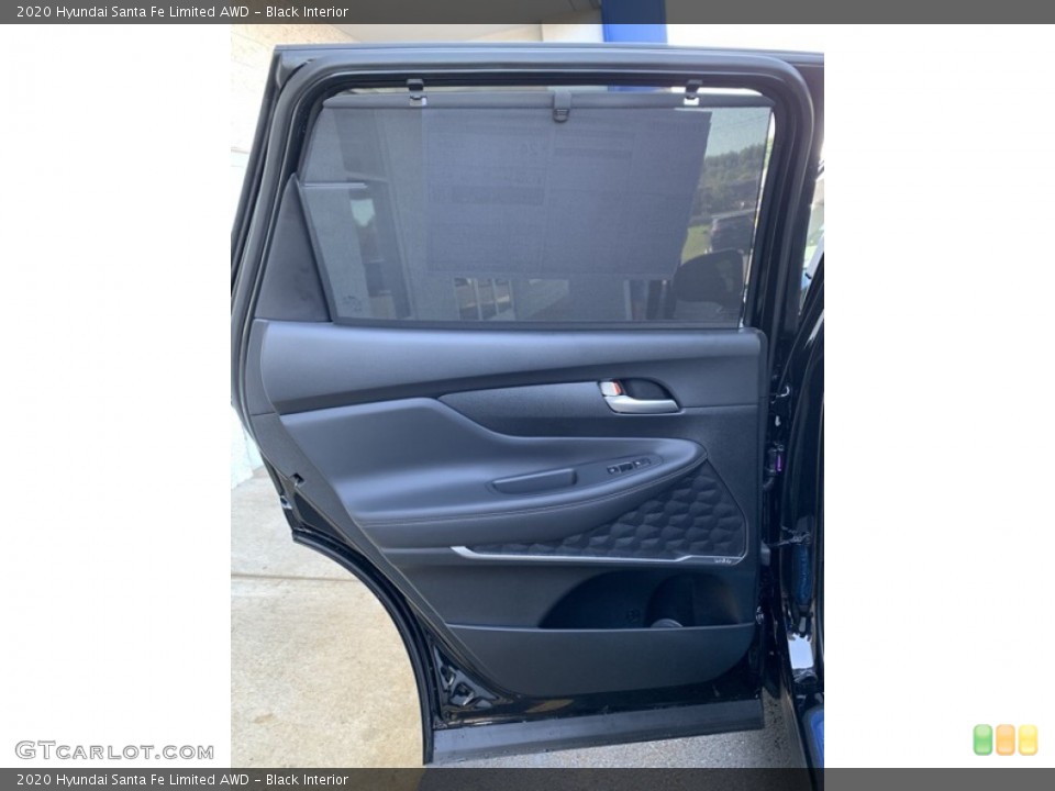 Black Interior Door Panel for the 2020 Hyundai Santa Fe Limited AWD #134706132