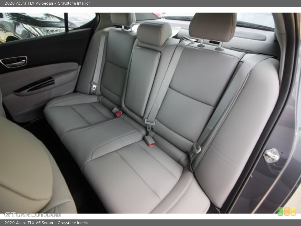 Graystone Interior Rear Seat for the 2020 Acura TLX V6 Sedan #134706243