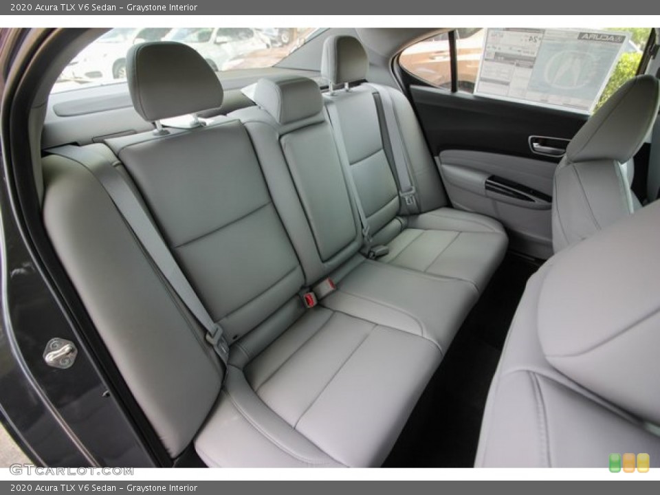 Graystone Interior Rear Seat for the 2020 Acura TLX V6 Sedan #134706285
