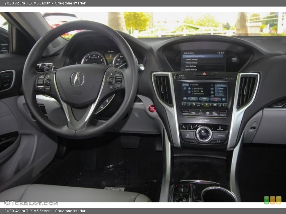 Graystone Interior Dashboard for the 2020 Acura TLX V6 Sedan #134706336