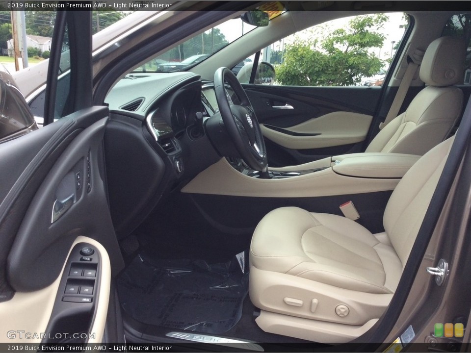 Light Neutral Interior Front Seat for the 2019 Buick Envision Premium AWD #134717648
