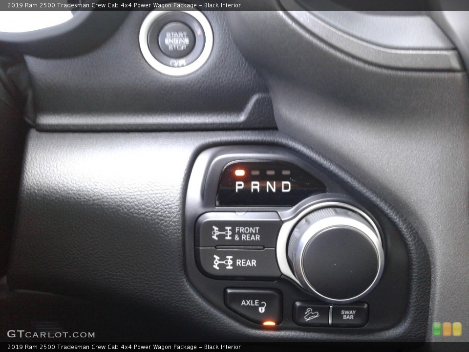 Black Interior Transmission for the 2019 Ram 2500 Tradesman Crew Cab 4x4 Power Wagon Package #134718317