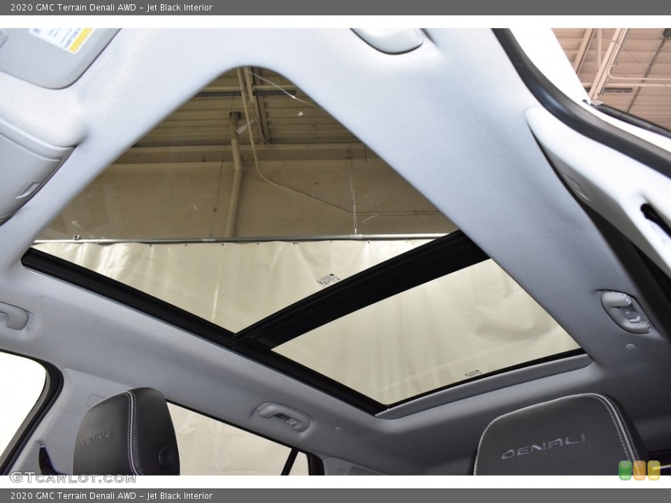 Jet Black Interior Sunroof for the 2020 GMC Terrain Denali AWD #134726550