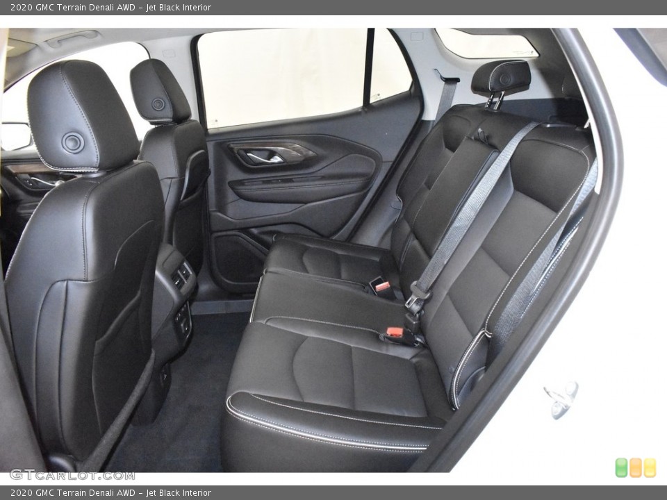Jet Black Interior Rear Seat for the 2020 GMC Terrain Denali AWD #134726595