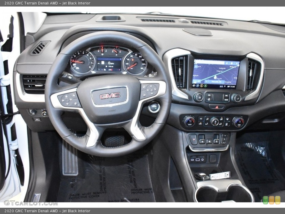 Jet Black Interior Dashboard for the 2020 GMC Terrain Denali AWD #134726610