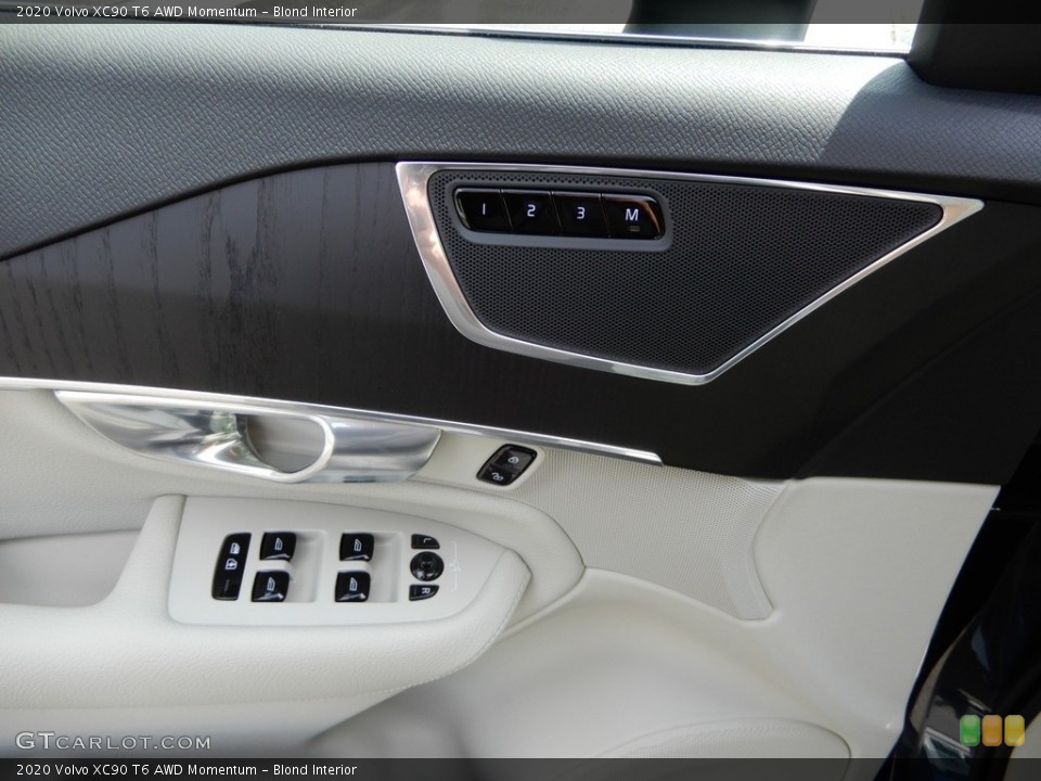 Blond Interior Door Panel for the 2020 Volvo XC90 T6 AWD Momentum #134727114