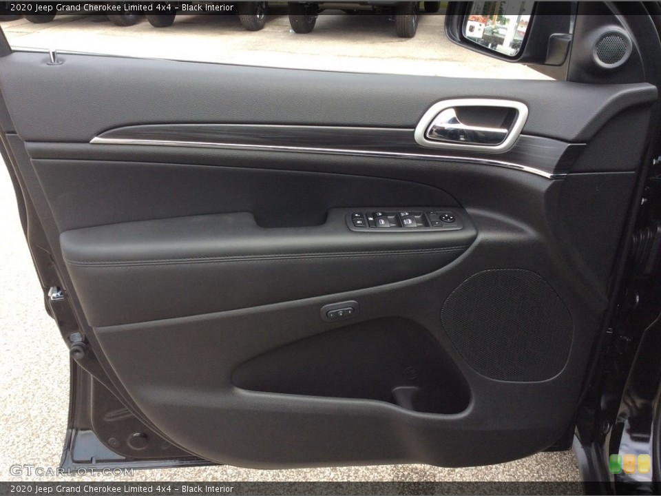 Black Interior Door Panel for the 2020 Jeep Grand Cherokee Limited 4x4 #134729988