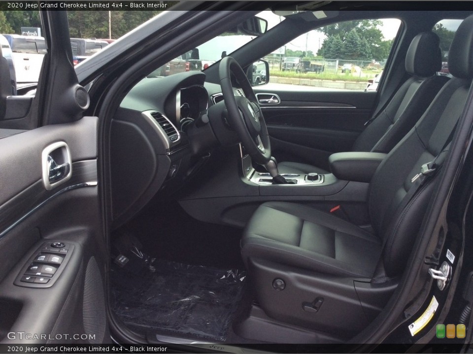 Black Interior Photo for the 2020 Jeep Grand Cherokee Limited 4x4 #134730021