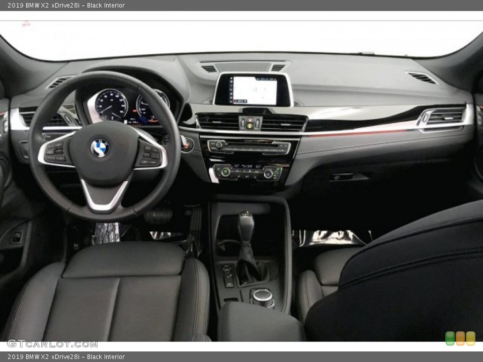 Black Interior Dashboard for the 2019 BMW X2 xDrive28i #134730534