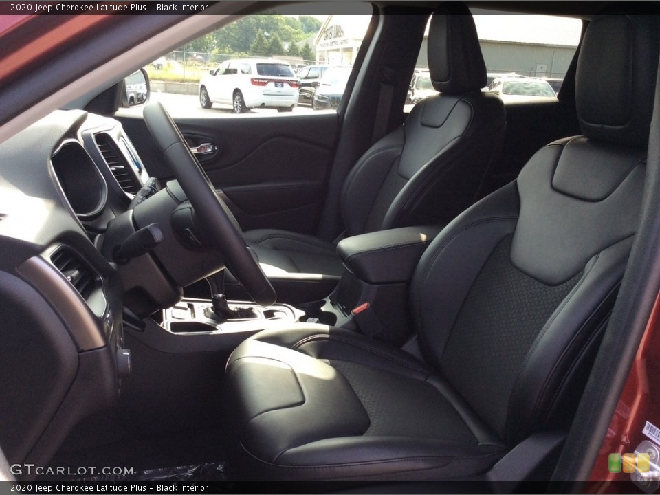Black Interior Front Seat for the 2020 Jeep Cherokee Latitude Plus #134731593