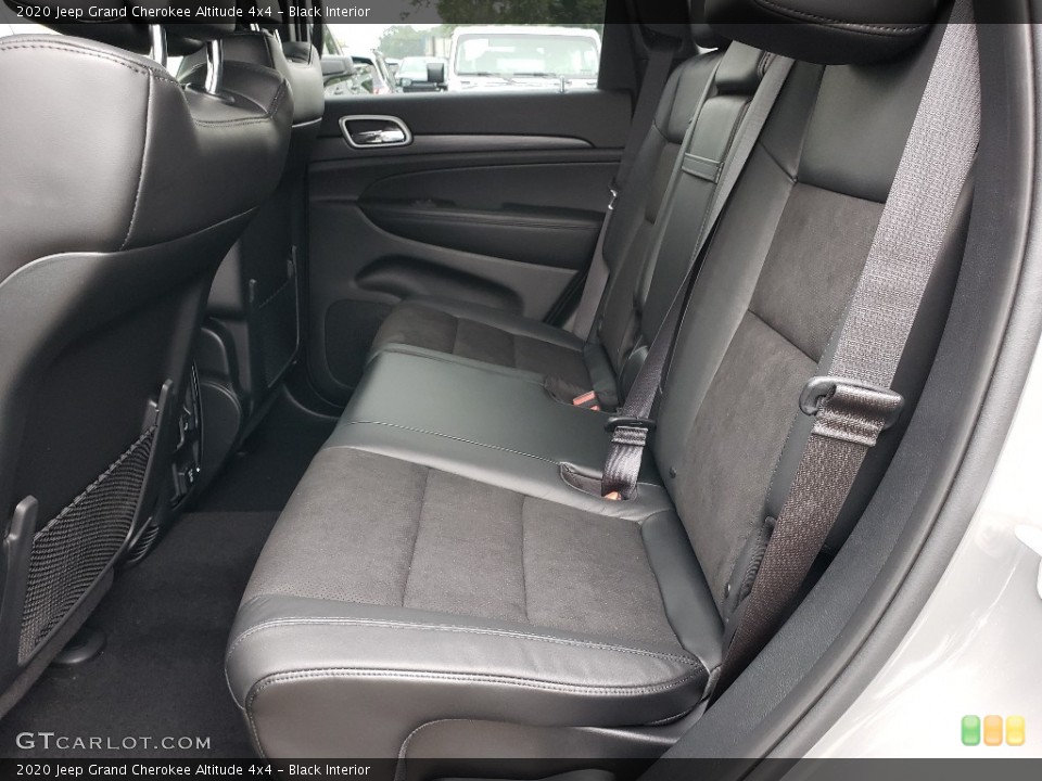 Black Interior Rear Seat for the 2020 Jeep Grand Cherokee Altitude 4x4 #134739009