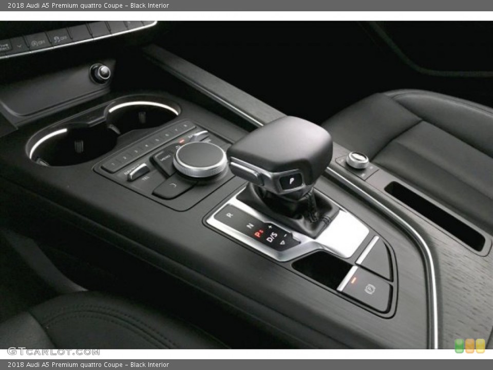 Black Interior Controls for the 2018 Audi A5 Premium quattro Coupe #134739687
