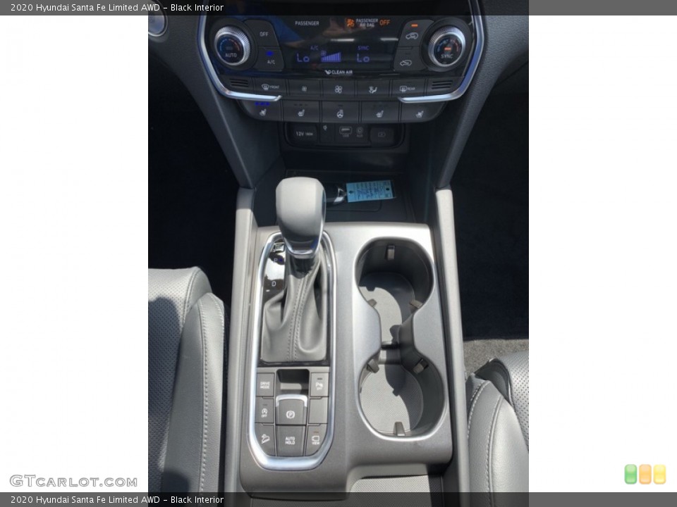 Black Interior Transmission for the 2020 Hyundai Santa Fe Limited AWD #134741007