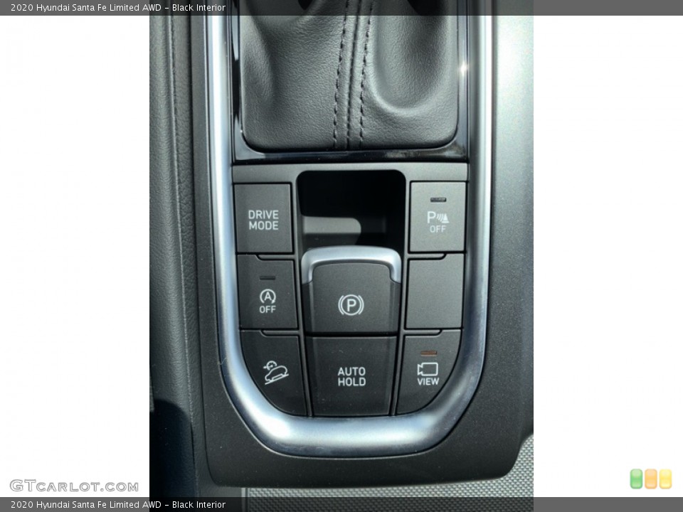 Black Interior Controls for the 2020 Hyundai Santa Fe Limited AWD #134741037
