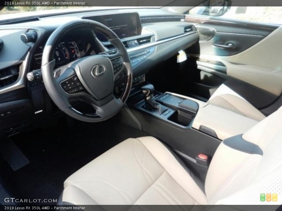 Parchment Interior Photo for the 2019 Lexus RX 350L AWD #134742852