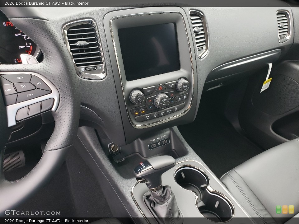 Black Interior Controls for the 2020 Dodge Durango GT AWD #134747778