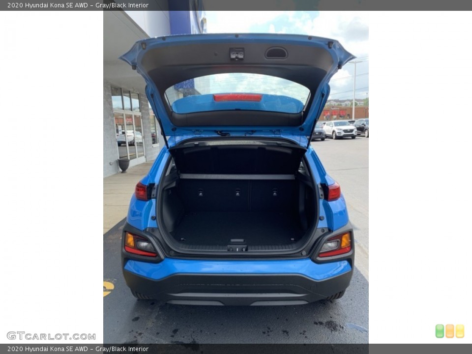 Gray/Black Interior Trunk for the 2020 Hyundai Kona SE AWD #134757327