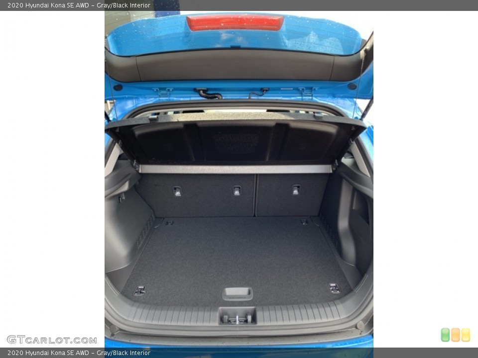 Gray/Black Interior Trunk for the 2020 Hyundai Kona SE AWD #134757345