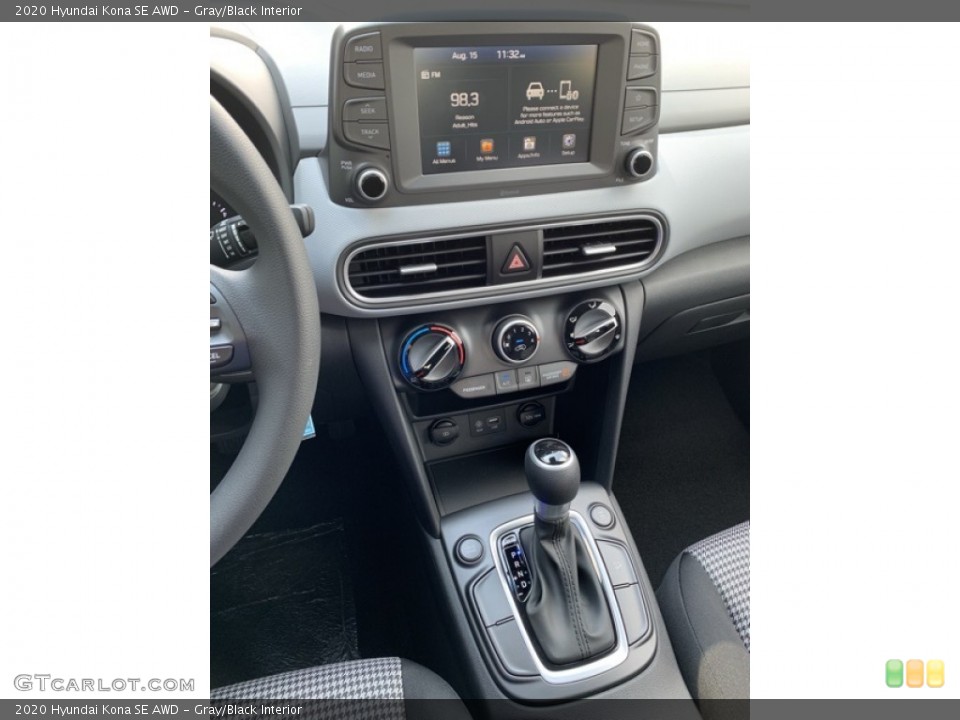 Gray/Black Interior Transmission for the 2020 Hyundai Kona SE AWD #134757528